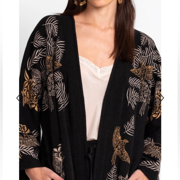 Johnny Was BIYA PAJARO KIMONO - Picture 6 of 12